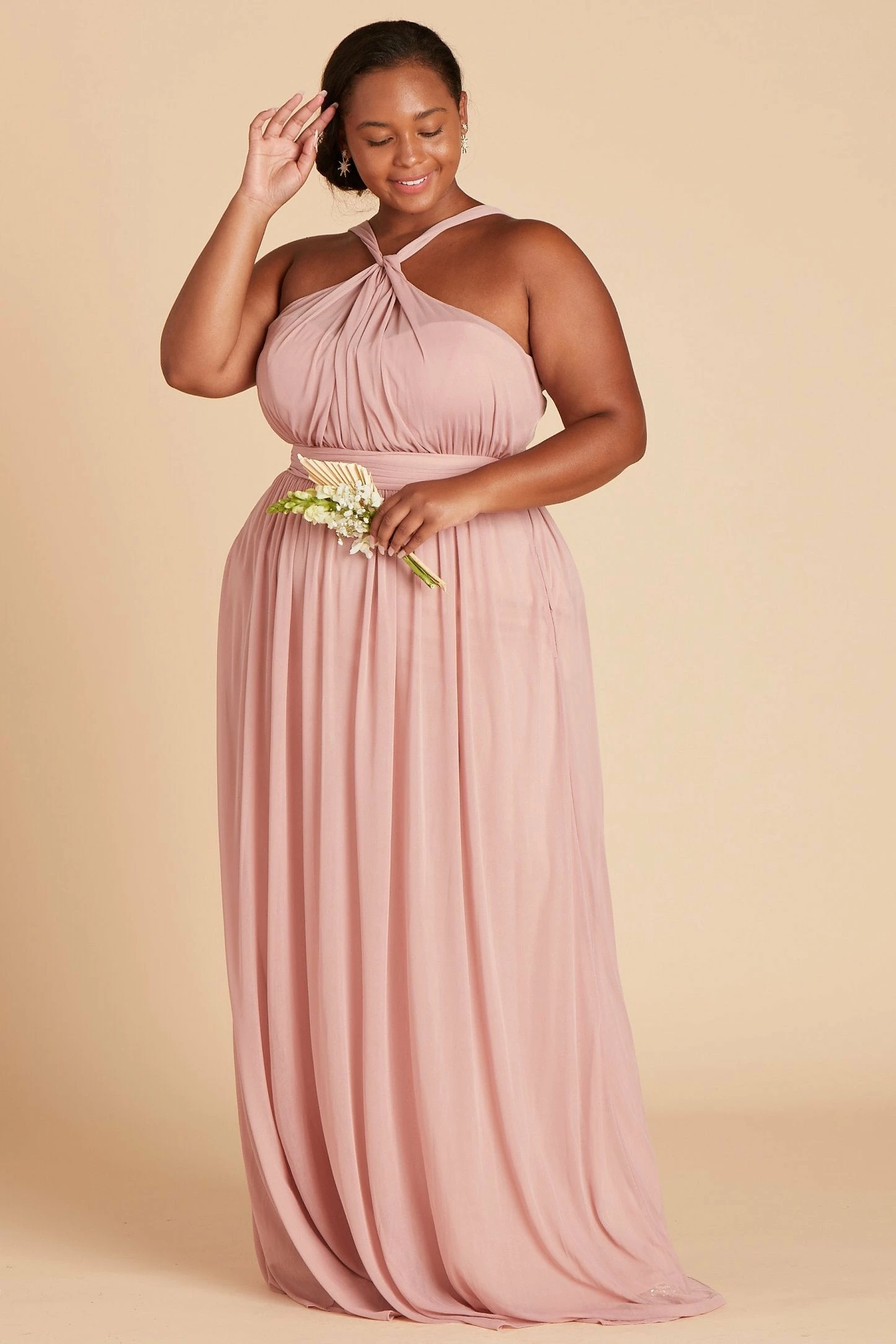 Kiko Dress - Dusty Rose 8 Kiko Dress - Dusty Rose - Image 8