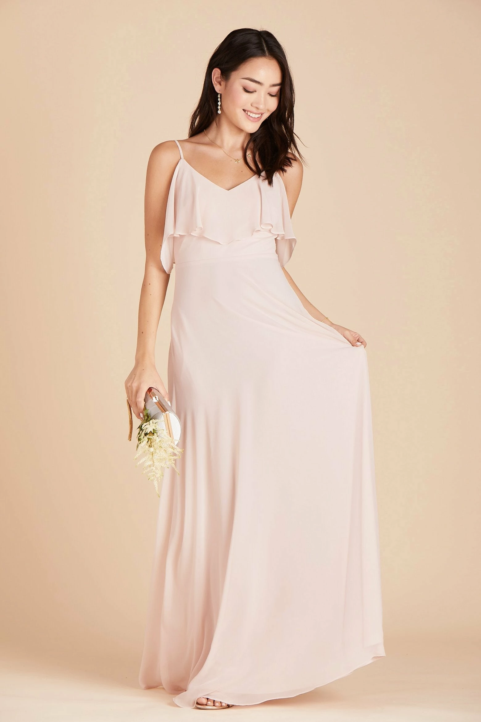 Jane Convertible Dress - Pale Blush 7 Jane Convertible Dress - Pale Blush - Image 7