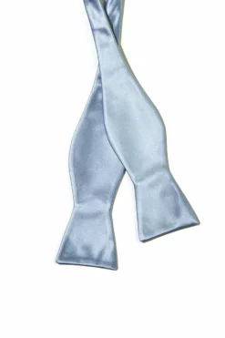 Daniel Bow Tie - Dusty Blue Sateen -US Skirt Sales 2024 f78795cbb33d246436d562cf101349c1
