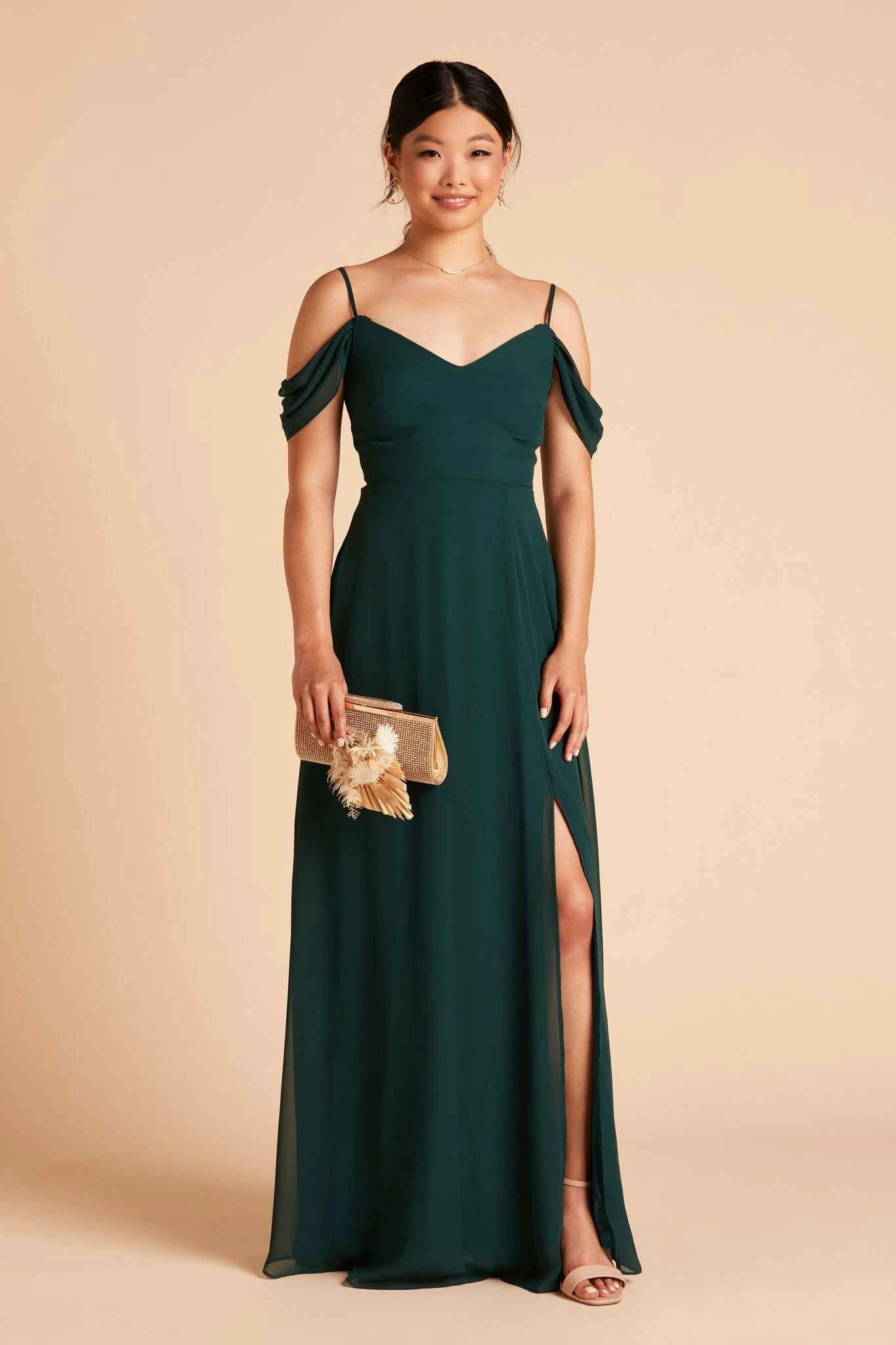 Devin Convertible Dress - Emerald 5 Devin Convertible Dress - Emerald - Image 5