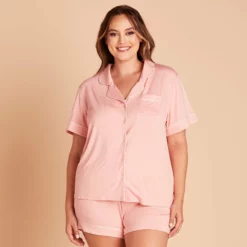 Jonny Pajama Set - Rose Pink