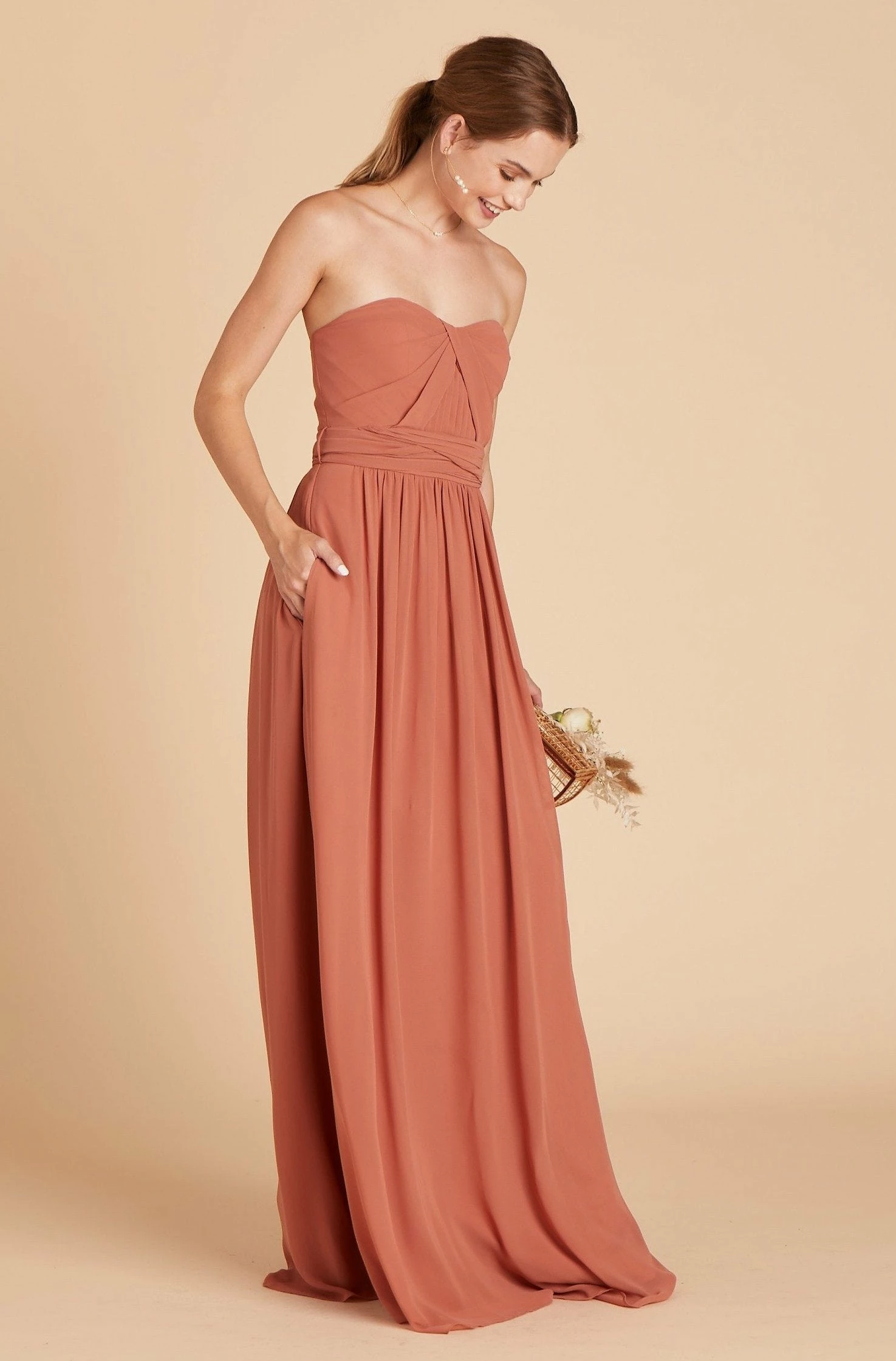 Grace Convertible Dress - Terracotta 12 Grace Convertible Dress - Terracotta - Image 12