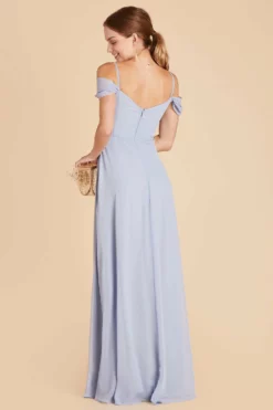 Spence Convertible Dress - Ice Blue -US Skirt Sales 2024 ice blue spence convertible slit bridesmaid dress 01 f35a79ff 213e 42d7 9437 d4f32ce0dc93