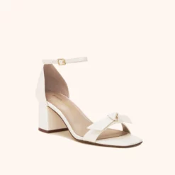 Elle Chunky Heel - Ivory 7 Elle Chunky Heel - Ivory -US Skirt Sales 2024 ivory elle chunky heel bridesmaid shoes 02