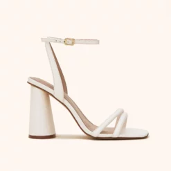 Julia Chunky Heel - Ivory