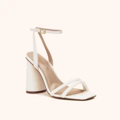 Julia Chunky Heel - Ivory 9 Julia Chunky Heel - Ivory -US Skirt Sales 2024 ivory julia chunky heel bridesmaid shoes 02