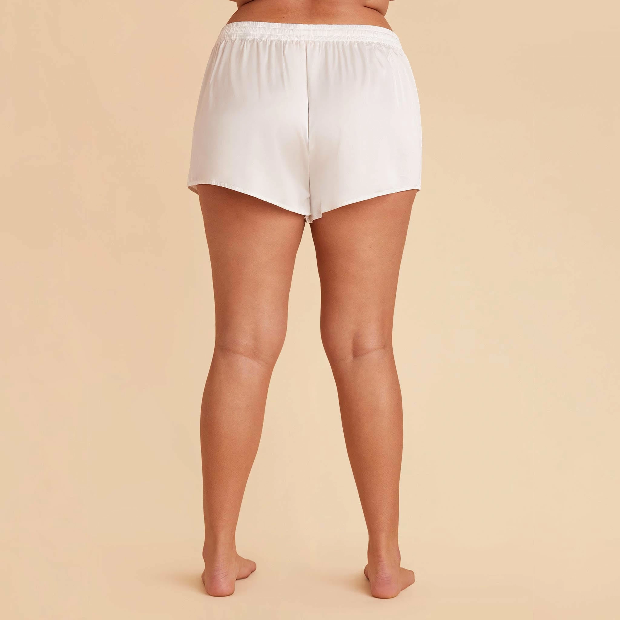 Olivia PJ Shorts - Ivory - Image 10
