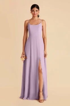 Amy Chiffon Dress - Lavender -US Skirt Sales 2024 lavender amy bridesmaid dress 01