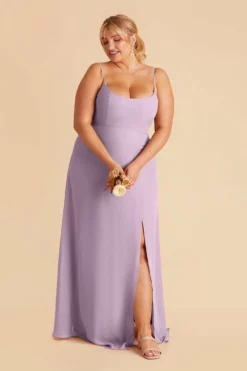 Amy Chiffon Dress - Lavender -US Skirt Sales 2024 lavender amy plus size bridesmaid dress 03 968328e5 69ab 40be 8fe7 9582563af6b9