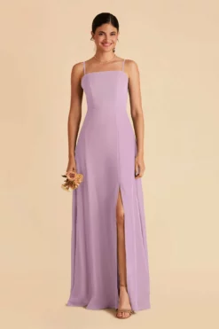 Chris Convertible Chiffon Dress - Lavender 13 Chris Convertible Chiffon Dress - Lavender -US Skirt Sales 2024 lavender chris convertible bridesmaid dress 01