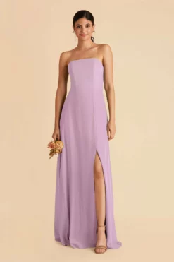 Chris Convertible Chiffon Dress - Lavender 14 Chris Convertible Chiffon Dress - Lavender -US Skirt Sales 2024 lavender chris convertible bridesmaid dress 05