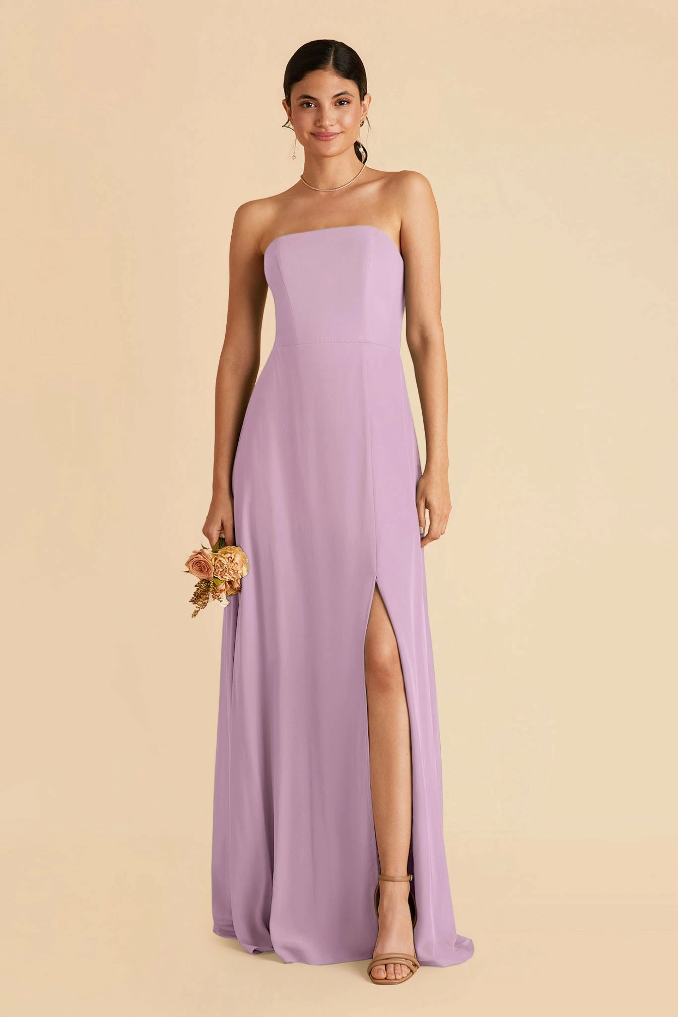 Chris Convertible Chiffon Dress - Lavender 5 Chris Convertible Chiffon Dress - Lavender - Image 5