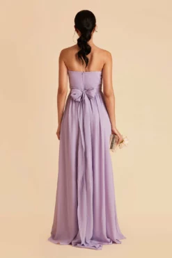 Grace Convertible Dress - Lavender -US Skirt Sales 2024 lavender convertible slit bridesmaid dress 09