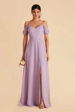 Devin Convertible Dress - Lavender -US Skirt Sales 2024 lavender devin convertible slit bridesmaid dress 03
