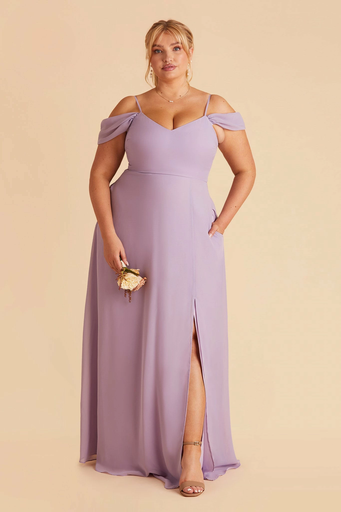 Devin Convertible Dress - Lavender - Image 19