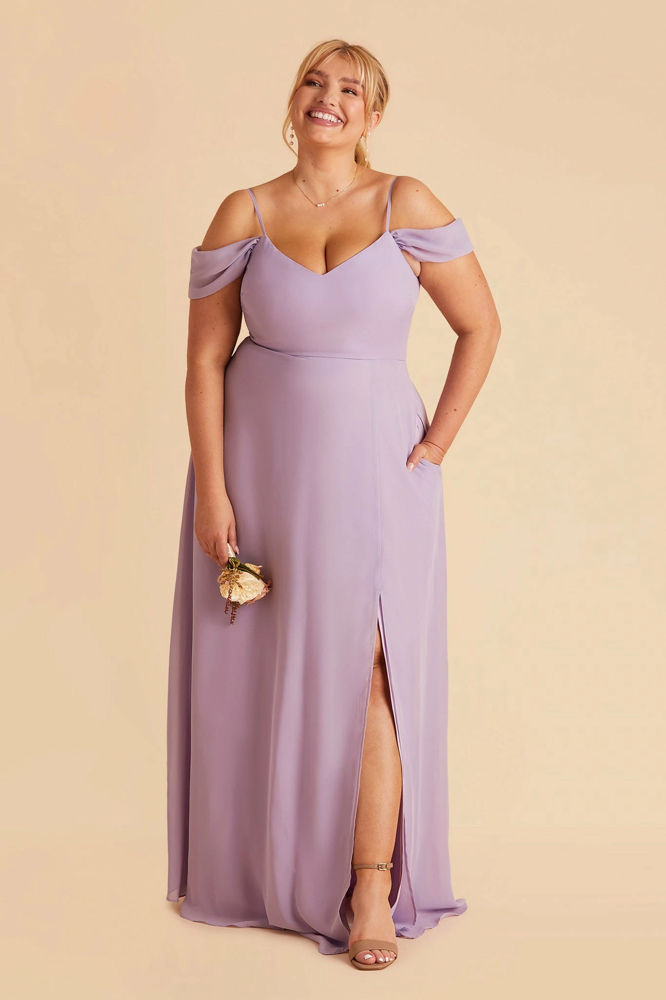 Devin Convertible Dress - Lavender - Image 18