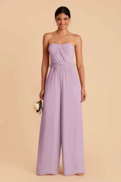 Gigi Convertible Jumpsuit - Lavender -US Skirt Sales 2024 lavender gigi convertible bridesmaid jumpsuit 02 ddd6afe2 15fc 458b b24d 142b6a81e0da