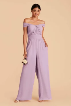 Gigi Convertible Jumpsuit - Lavender -US Skirt Sales 2024 lavender gigi convertible bridesmaid jumpsuit 03 73dd727e b06d 4abe a808 20c85ff5916d
