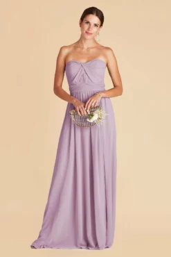 Grace Convertible Dress - Lavender -US Skirt Sales 2024 lavender grace convertible bridesmaid dress 01