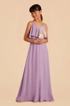 Janie Convertible Junior Dress - Lavender 7 Janie Convertible Junior Dress - Lavender -US Skirt Sales 2024 lavender janie convertible junior bridesmaid dress 03