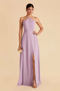 Juliet Chiffon Dress - Lavender