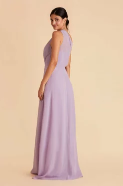 Kira Dress - Lavender 10 Kira Dress - Lavender -US Skirt Sales 2024 lavender kira slit bridesmaid dress 05