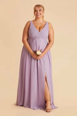 Laurie Empire Dress - Lavender -US Skirt Sales 2024 lavender laurie plus size bridesmaid dress 08 3a20dc30 1e9a 49cd a6f0 438ca7e8e9f6