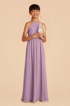 Sienna Junior Dress - Lavender -US Skirt Sales 2024 lavender sienna junior bridesmaid dress 02