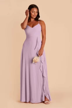 Theresa Chiffon Dress - Lavender