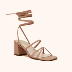 Rocky Chunky Heel - Mocha -US Skirt Sales 2024 mocha rocky heel bridesmaid shoes 02