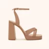 Ryanne Platform Heel - Mocha