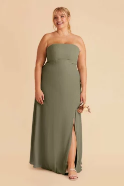 Chris Convertible Chiffon Dress - Moss Green -US Skirt Sales 2024 moss green chris convertible plus size bridesmaid dress 05 c1610396 6d9a 49a2 b2a9 8fed6e602464