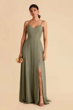 Devin Convertible Dress - Moss Green -US Skirt Sales 2024 moss green devin convertible slit bridesmaid dress 08