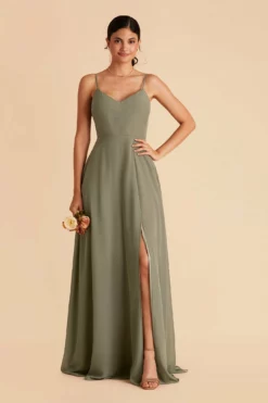 Devin Convertible Dress - Moss Green -US Skirt Sales 2024 moss green devin convertible slit bridesmaid dress 09