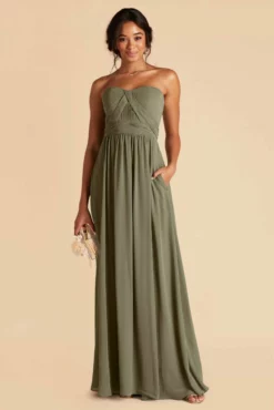 Grace Convertible Dress - Moss Green -US Skirt Sales 2024 moss green grace convertible bridesmaid dress 01 scaled