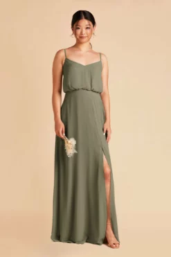 Gwennie Dress - Moss Green