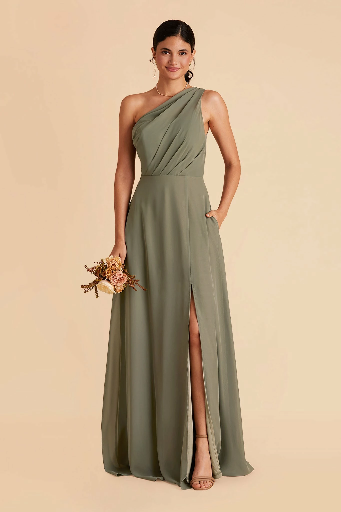 Kira Dress - Moss Green 5 Kira Dress - Moss Green - Image 5