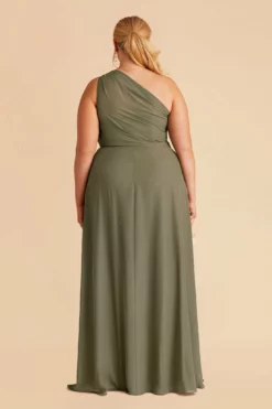 Kira Dress - Moss Green 16 Kira Dress - Moss Green -US Skirt Sales 2024 moss green kira slit plus size bridesmaid dress 08 e1b51eab b994 4acd aca8 cbb8387accdd