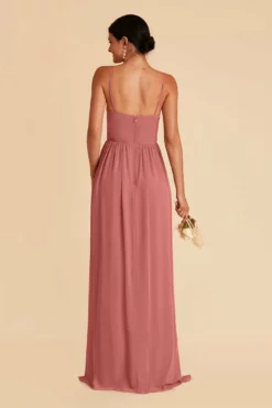 August Convertible Dress - Mulberry -US Skirt Sales 2024 mulberry august convertible slit bridesmaid dress 04