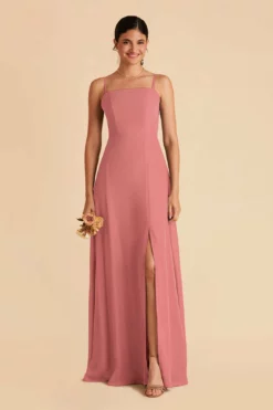 Chris Convertible Chiffon Dress - Mulberry -US Skirt Sales 2024 mulberry chris convertible bridesmaid dress 01