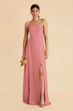 Chris Convertible Chiffon Dress - Mulberry -US Skirt Sales 2024 mulberry chris convertible bridesmaid dress 05