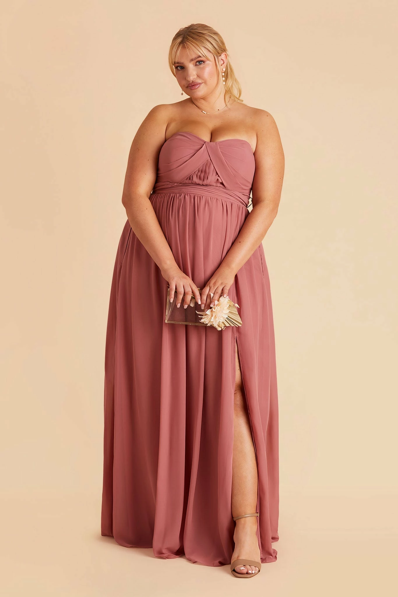 Grace Convertible Dress - Mulberry - Image 12