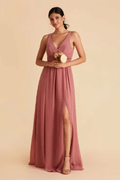 Laurie Empire Dress - Mulberry 15 Laurie Empire Dress - Mulberry -US Skirt Sales 2024 mulberry laurie slit bridesmaid dress 03