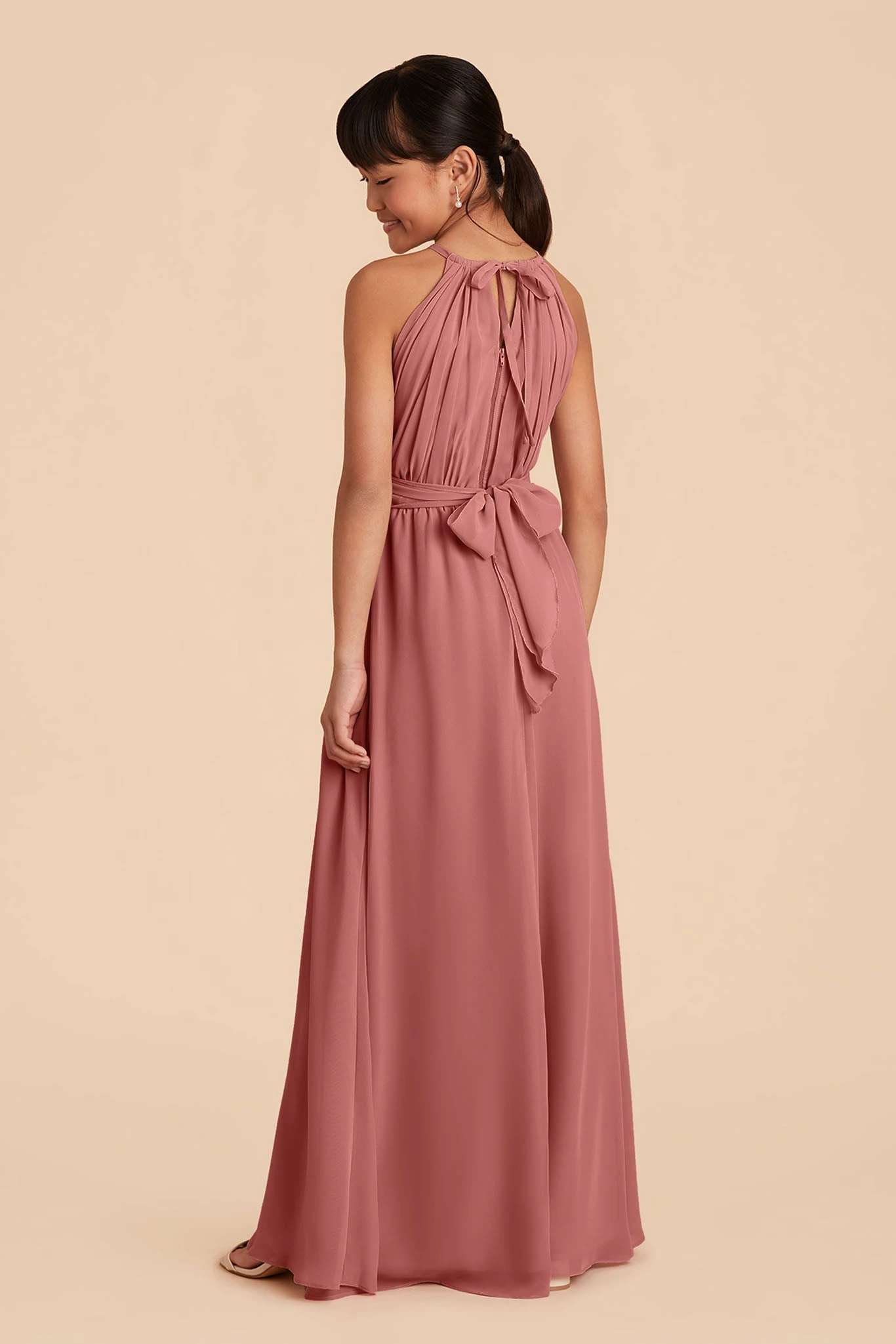 Sienna Junior Dress - Mulberry 2 Sienna Junior Dress - Mulberry - Image 2