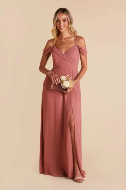 Spence Convertible Dress - Mulberry -US Skirt Sales 2024 mulberry spence convertible slit bridesmaid dress 03