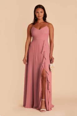 Theresa Chiffon Dress - Mulberry 8 Theresa Chiffon Dress - Mulberry -US Skirt Sales 2024 mulberry theresa convertible slit bridesmaid dress 01