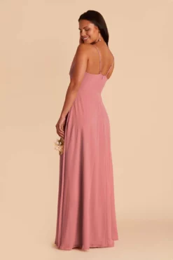 Theresa Chiffon Dress - Mulberry 9 Theresa Chiffon Dress - Mulberry -US Skirt Sales 2024 mulberry theresa convertible slit bridesmaid dress 03