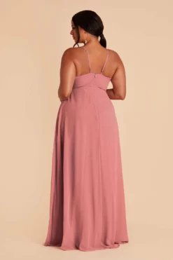 Theresa Chiffon Dress - Mulberry 11 Theresa Chiffon Dress - Mulberry -US Skirt Sales 2024 mulberry theresa plus size convertible slit bridesmaid dress 03