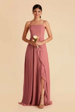 Winnie Convertible Chiffon Dress - Mulberry 10 Winnie Convertible Chiffon Dress - Mulberry -US Skirt Sales 2024 mulberry winnie convertible slit bridesmaid dress 03