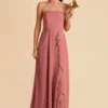 Winnie Convertible Chiffon Dress - Mulberry